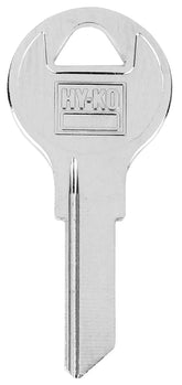 Hy-Ko 11010FH2 Key Blank, Brass, Nickel-Plated, For: Fort FH2 Locks